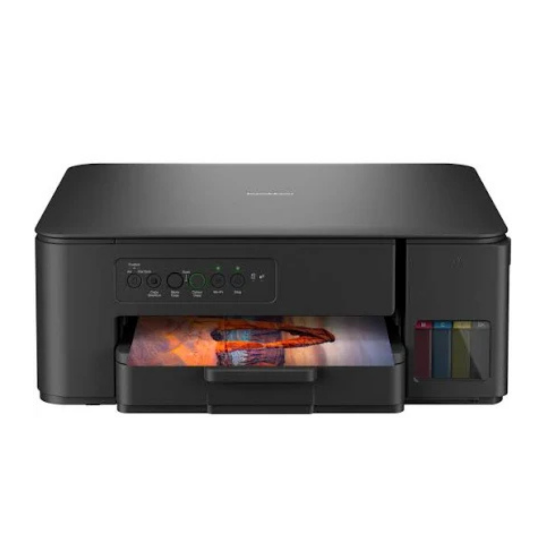 Brother DCP-T430W Wireless Ink Tank Printer | All-in-One Print, Scan & Copy | Mobile Printing | Ultra-Compact Design