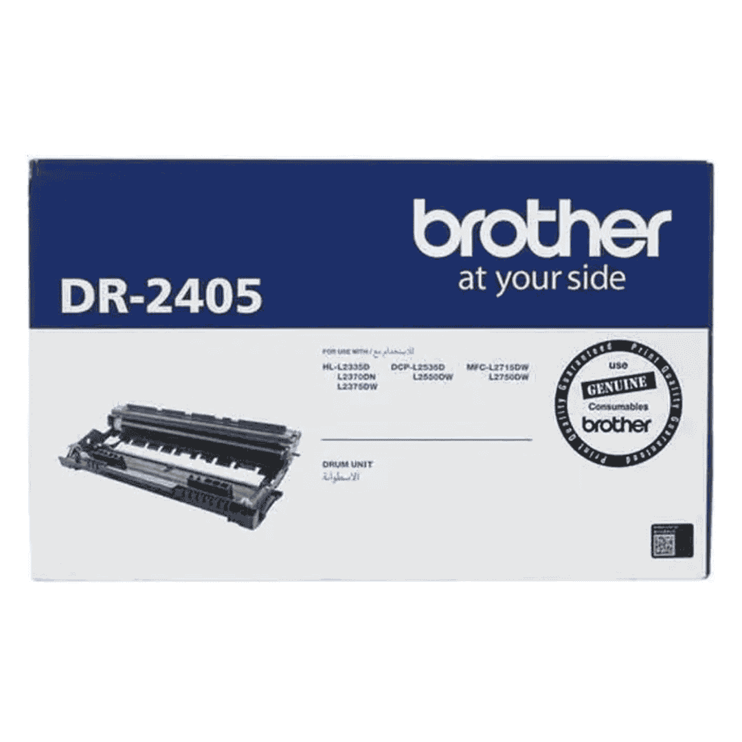 Brother DR2405 Drum Unit – Genuine Imaging Drum with 12,000‑Page Yield
