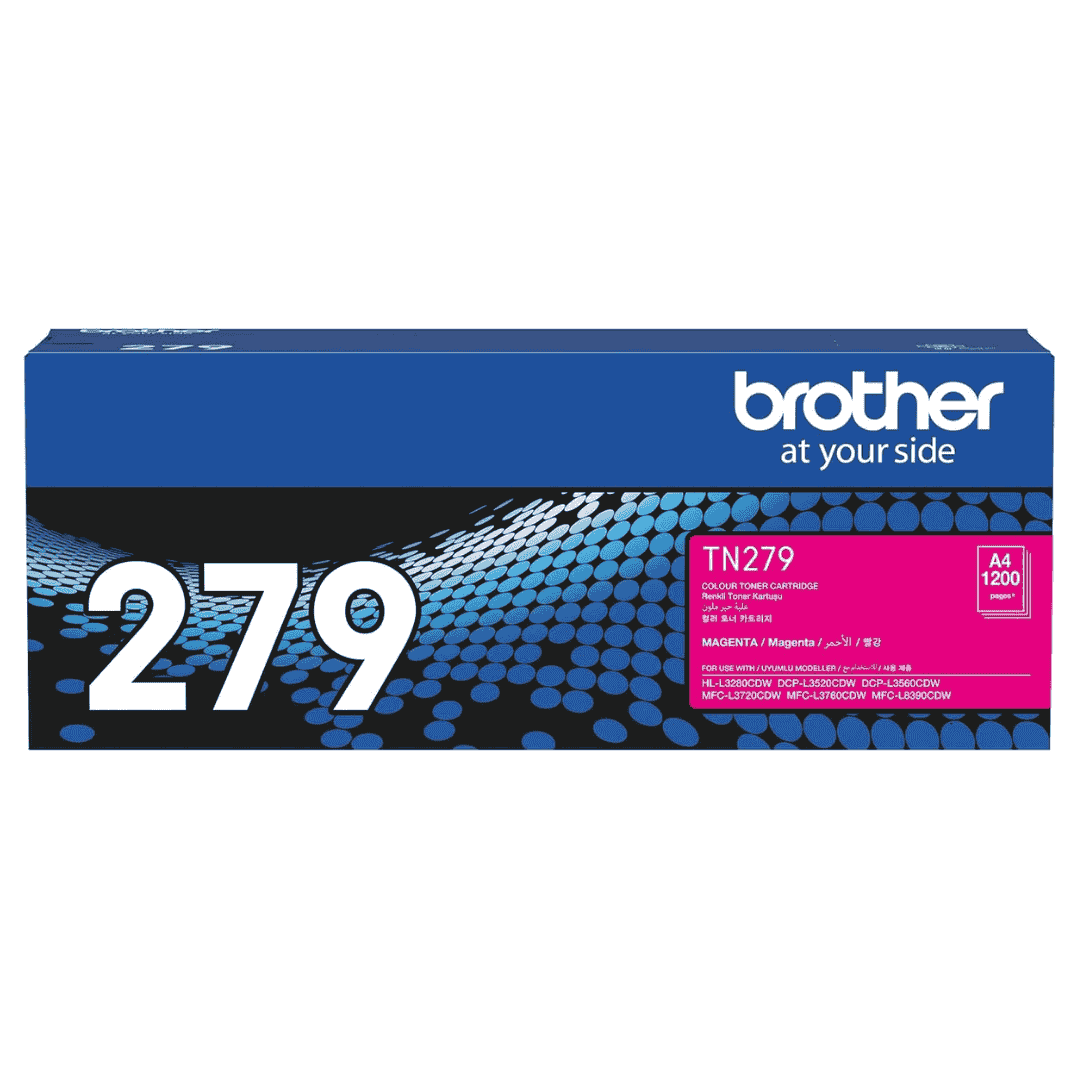 Brother Genuine TN279M Standard Yield Magenta Ink Printer Toner Cartridge