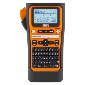 Brother PT-E310BTVP Electrician label printer | Prints up to 18mm | Bluetooth | Pro Label Tool app Connectivity | Dual auto- cutter | USB-C connectivity | Carry Case