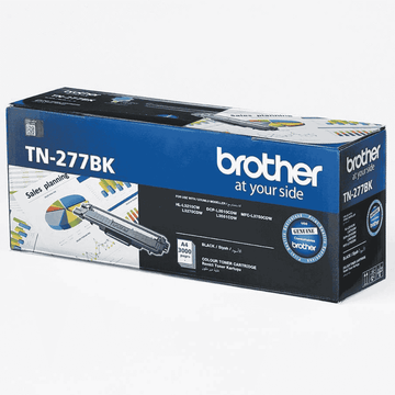 Brother TN-277 High Capacity Toner Cartridge for HL-L3270CDW DCP-L3551CDW (Black)