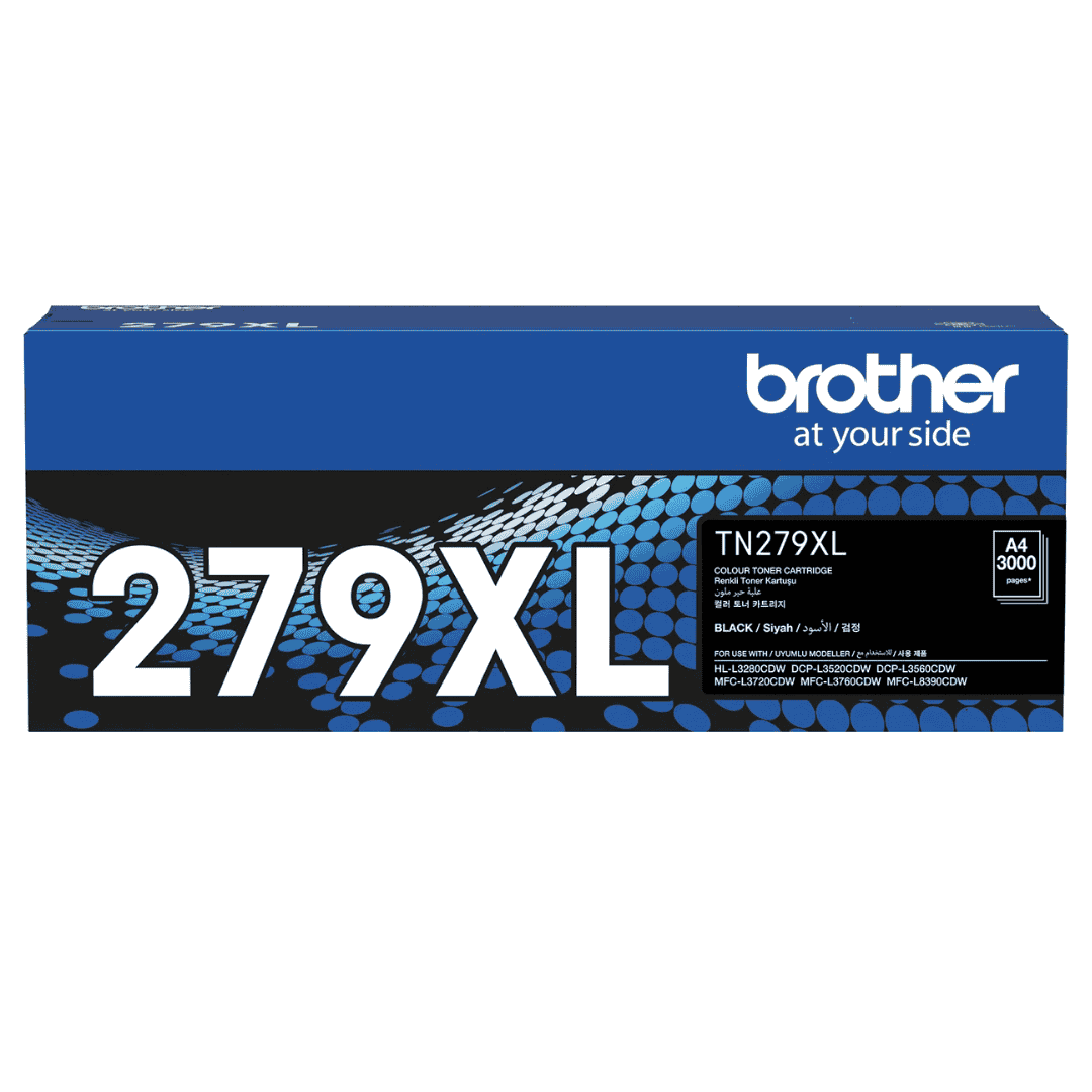 Brother TN279XL High Yield Black Toner Cartridge – 3,000 Page Yield