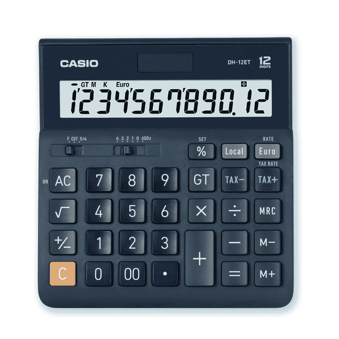 CASIO Desktop Calculator DH-12ET
