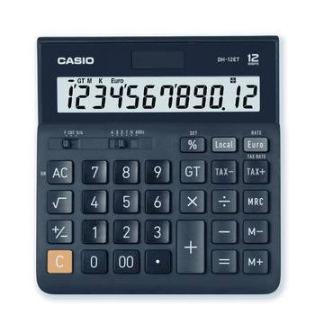 CASIO Desktop Calculator DH-12ET