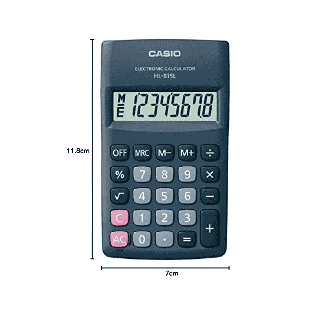 Casio Calculator HL-815BK