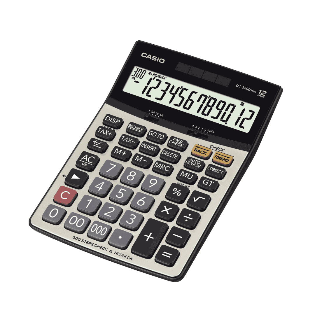 Casio Desk Calculator Dj-220Dplus