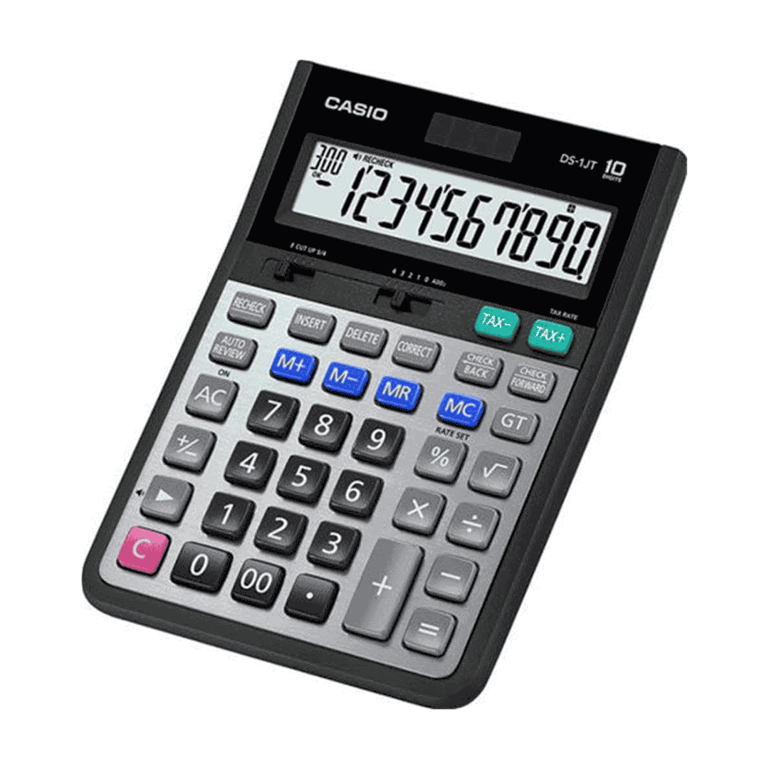 Casio Ds-1Jt Heavy Duty Office Calculator