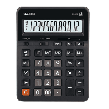 Casio Gx-12B Value Series Desk Top/Compact Desk Type Calculator