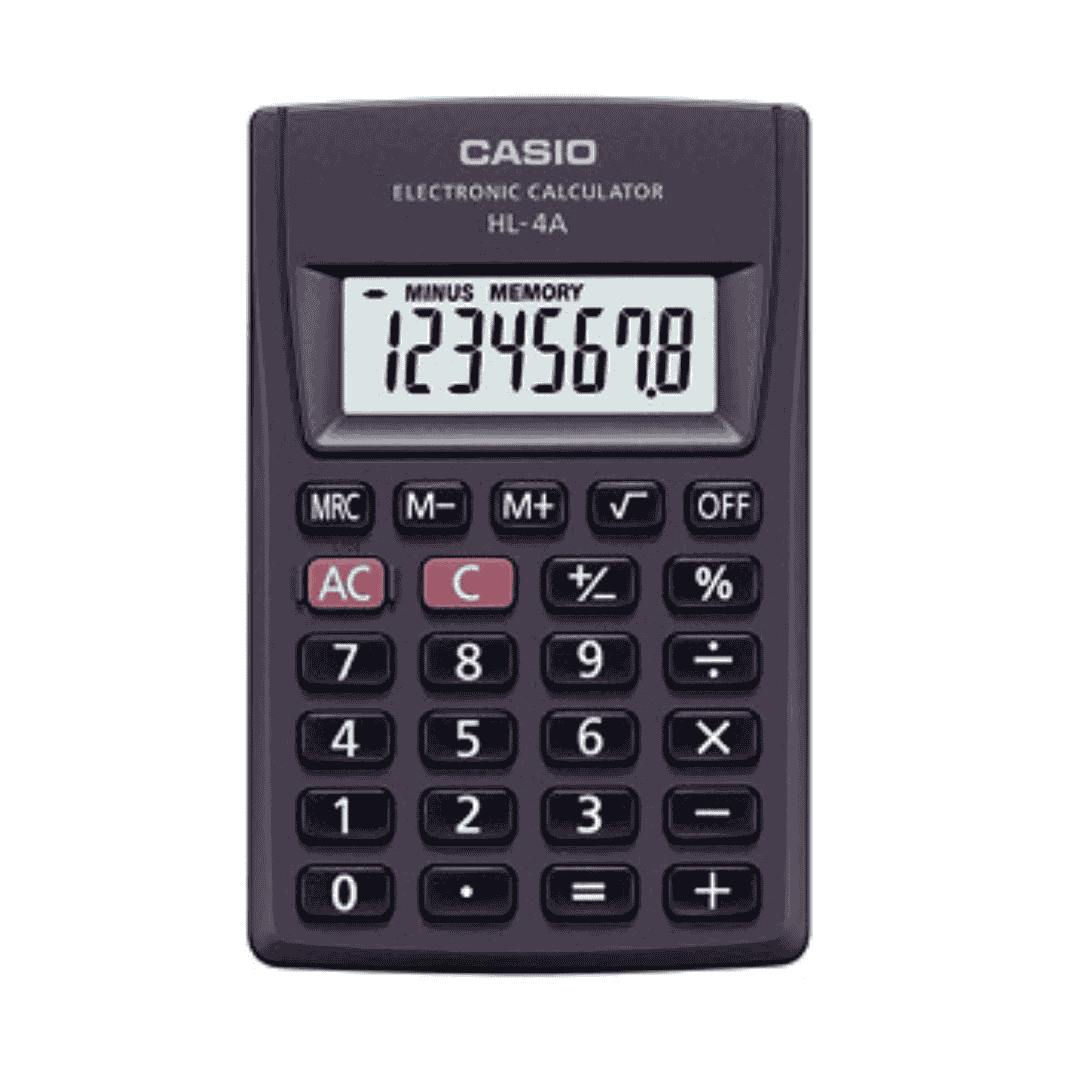 Casio HL 4AW Calculator