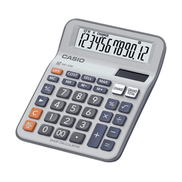 Casio Mc 12M 12 Digit Desktop Calculator
