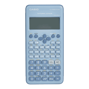 Casio Standard Scientific Calculators Non Programmable 10 + 2 digits 417 Functions Blue Color FX-570ESPLUS2BUWDT