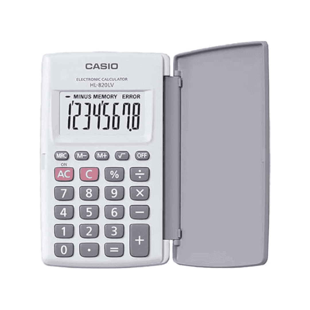 Casio Invisible Calculator Casio portable type calculator - sl797tvgd-r – Sea Waves Store