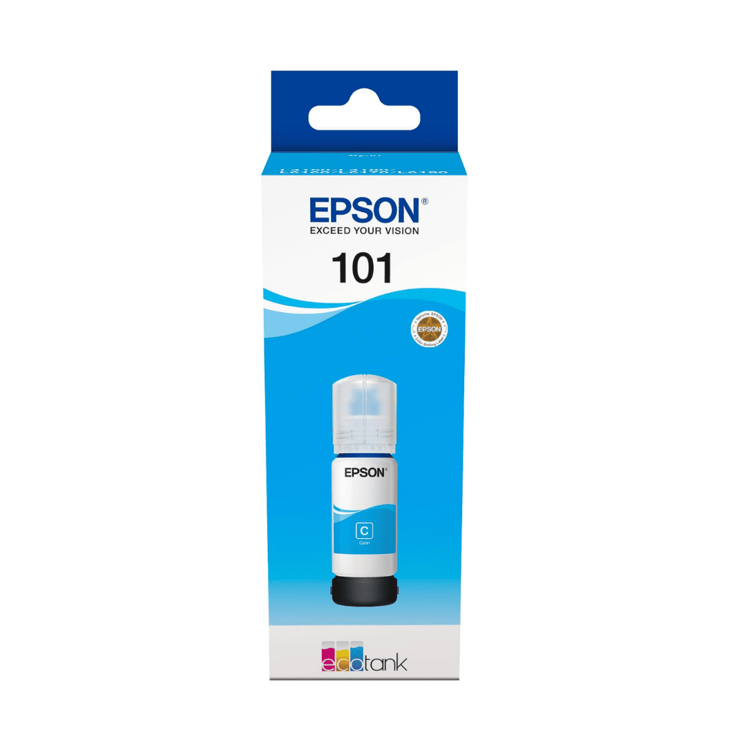 Epson 101 EcoTank Cyan ink bottle