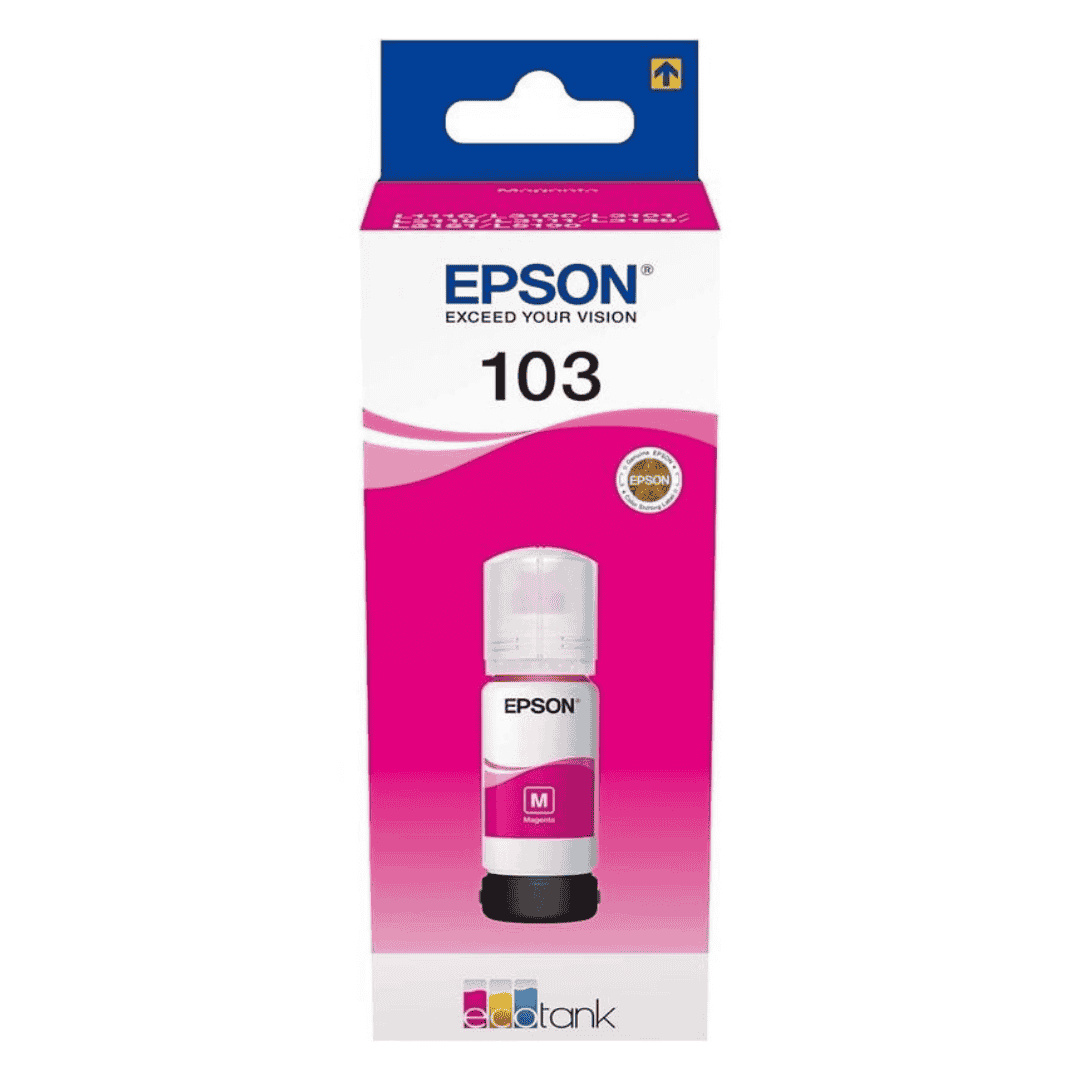 Epson 103 Ecotank Ink Bottle, Magenta