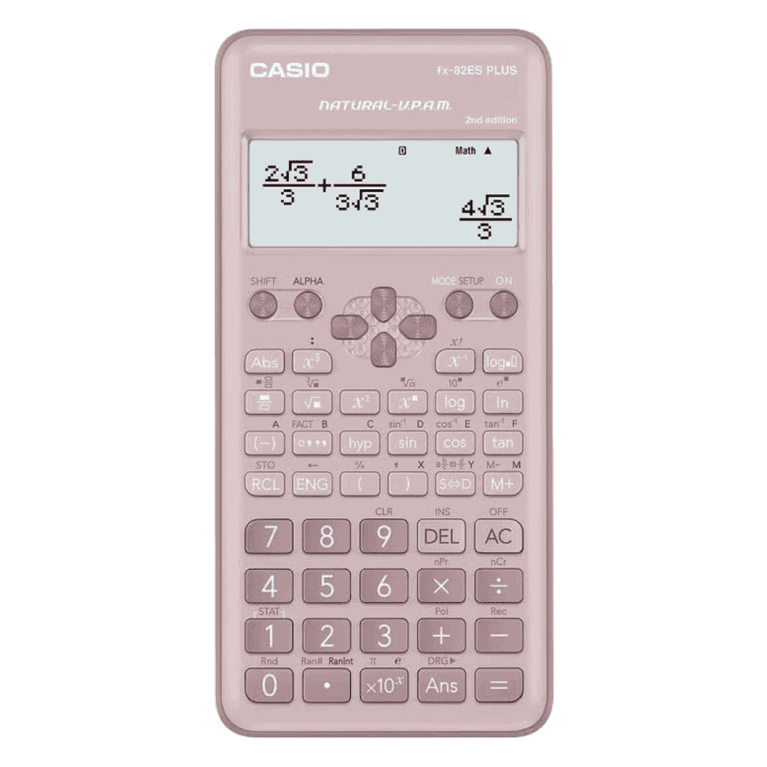 FX-82ESPLUS-2PKWDT 10+2 Digit Standard Scientific Calculator