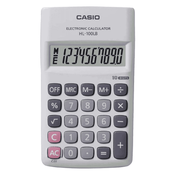 HL-100LB 10-Digit Basic Calculator White