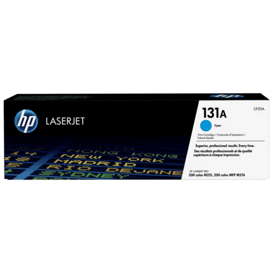 HP 131A Cyan Original LaserJet Toner Cartridge - (CF211A)