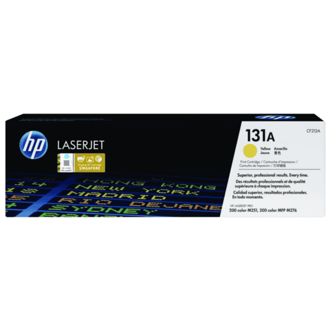 HP 131A Yellow Original LaserJet Toner Cartridge - (CF212A)
