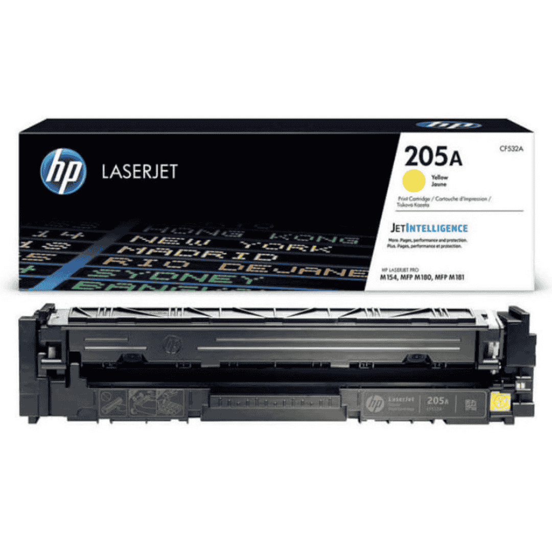 HP 205A Yellow LaserJet Toner Cartridge-CF532A