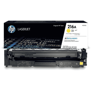 HP 216A Yellow Original LaserJet Toner Cartridge - W2412A