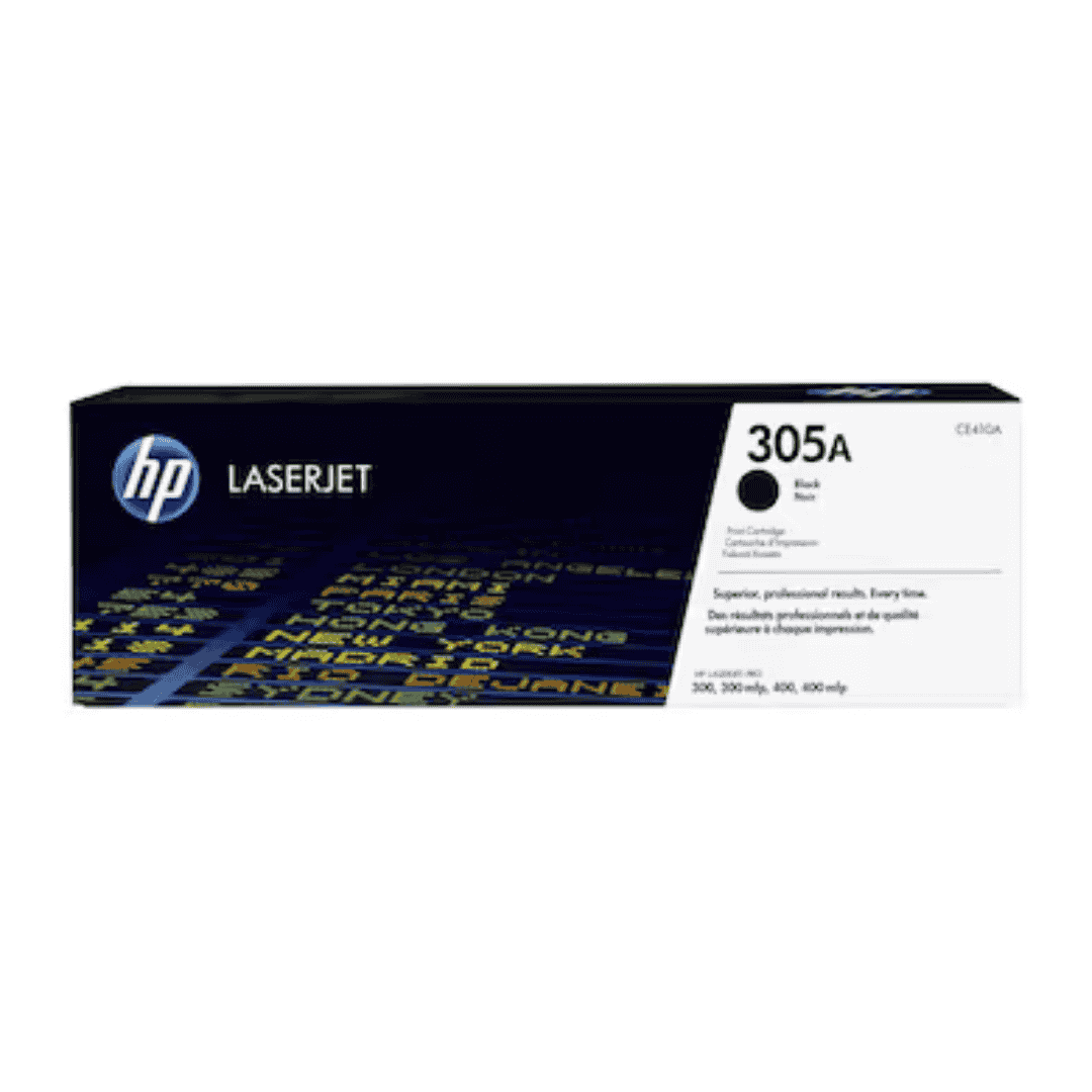 HP 305A Black Original Laserjet Toner Cartridge CE410A