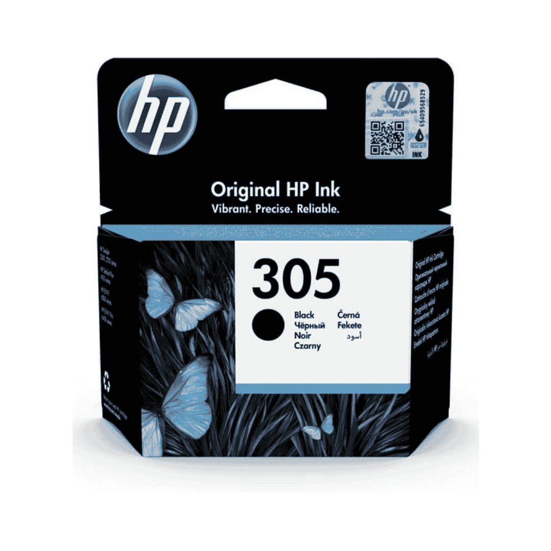 HP 305 Black Original Ink Cartridge-3YM61AE