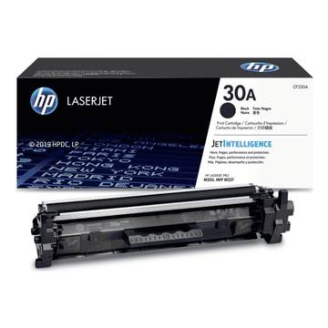 HP 30A Black Original LJ Toner Cartridge, CF230A