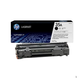 HP 35A Black Toner Cartridge CB435A | Black Laser Toner Cartridge for HP LaserJet Printers