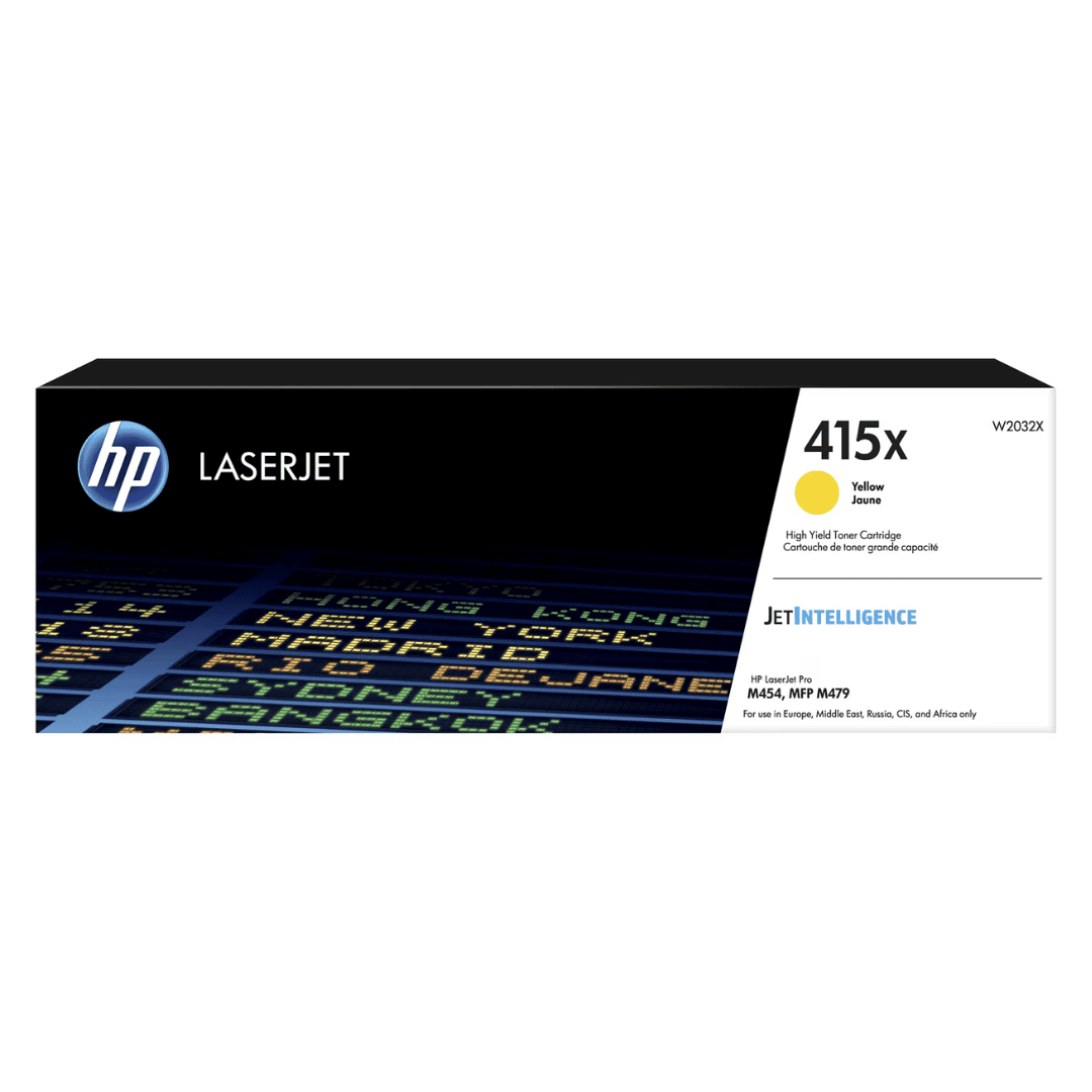 HP 415X High Yield Yellow Original LaserJet Toner Cartridge