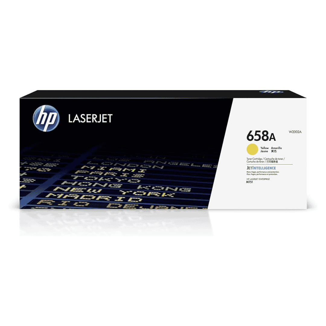 HP 658A - Yellow - original - LaserJet - toner cartridge (W2002A)