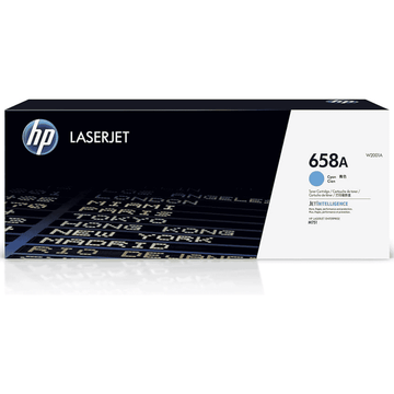HP 658A LaserJet Toner Cartridge Cyan W2001A