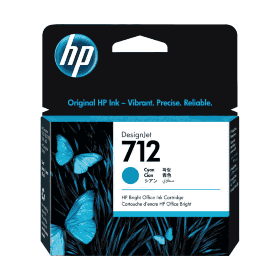 HP 712 Ink Cartridges for HP DesignJet T210 T230 T250 T630 T650