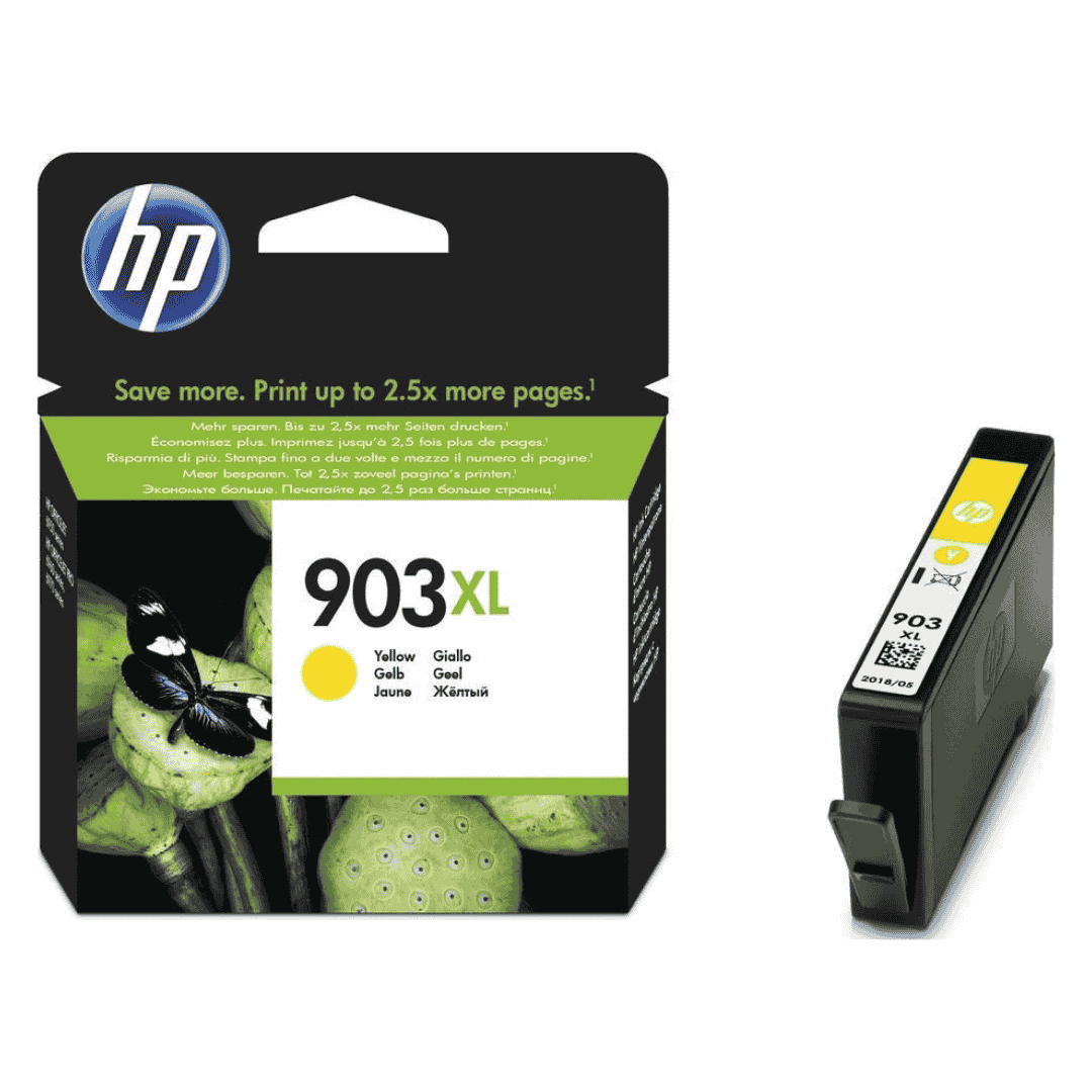HP 903XL High Yield Yellow Original Ink Cartridge | T6M11AE