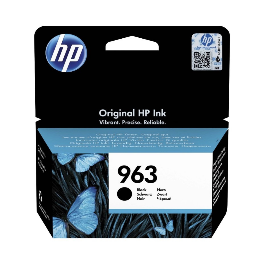 HP 963 Black Original Ink Cartridge – 3JA26AE for HP OfficeJet Pro Printers