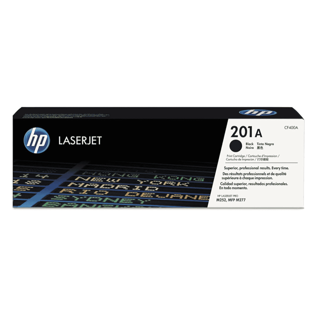 Hp 201A Laserjet Toner Cartridge, Black - Cf400A