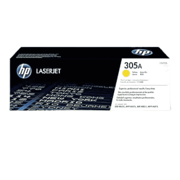 Hp 305a Laserjet Toner Cartridge, Yellow [ce412a]