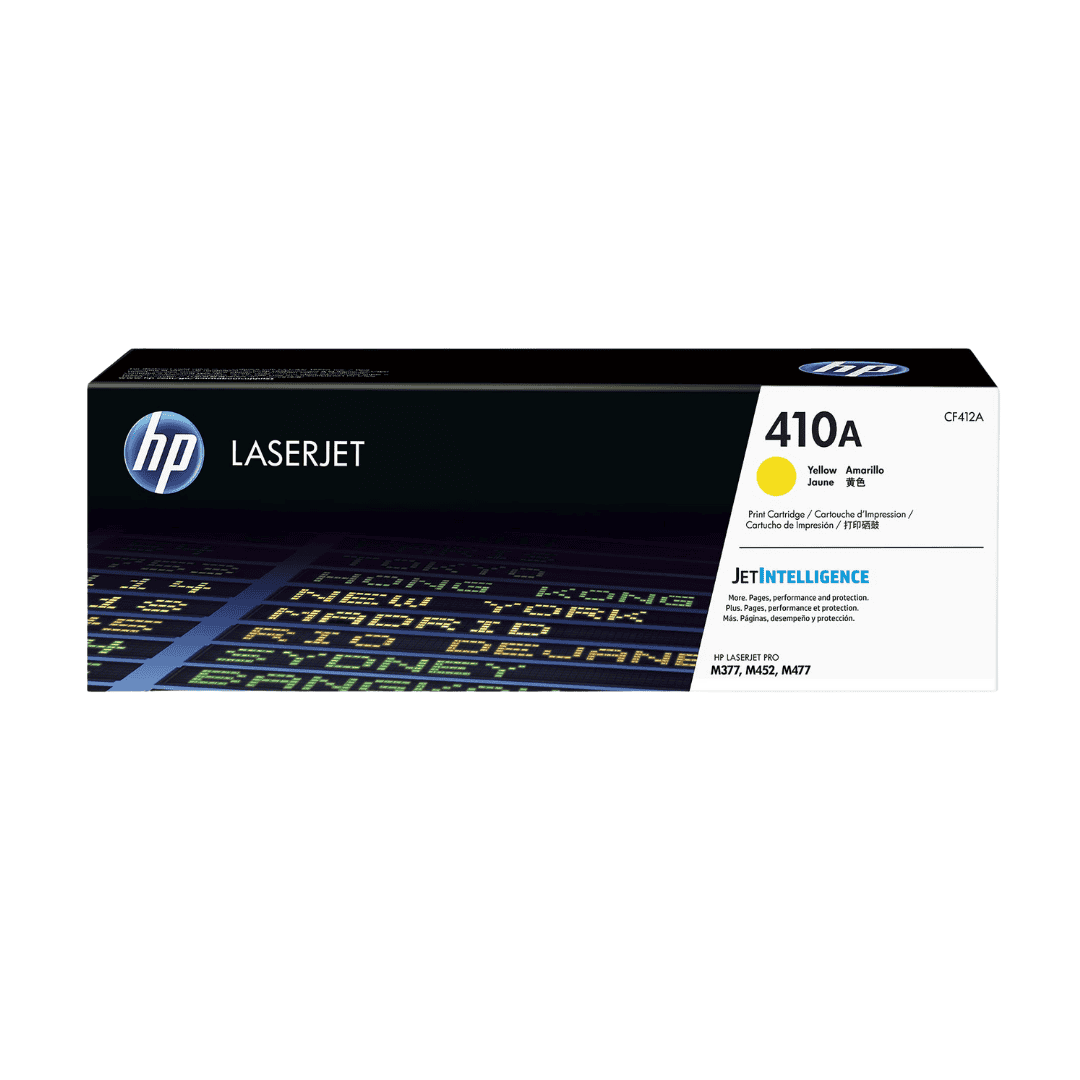 Hp 410A Yellow Original Laserjet Toner Cartridge - Cf412A