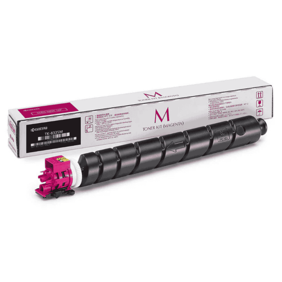 KYOCERA Original Toner TK-8335 Magenta Toner For Use TASKalfa 3252ci, 3253ci Pink