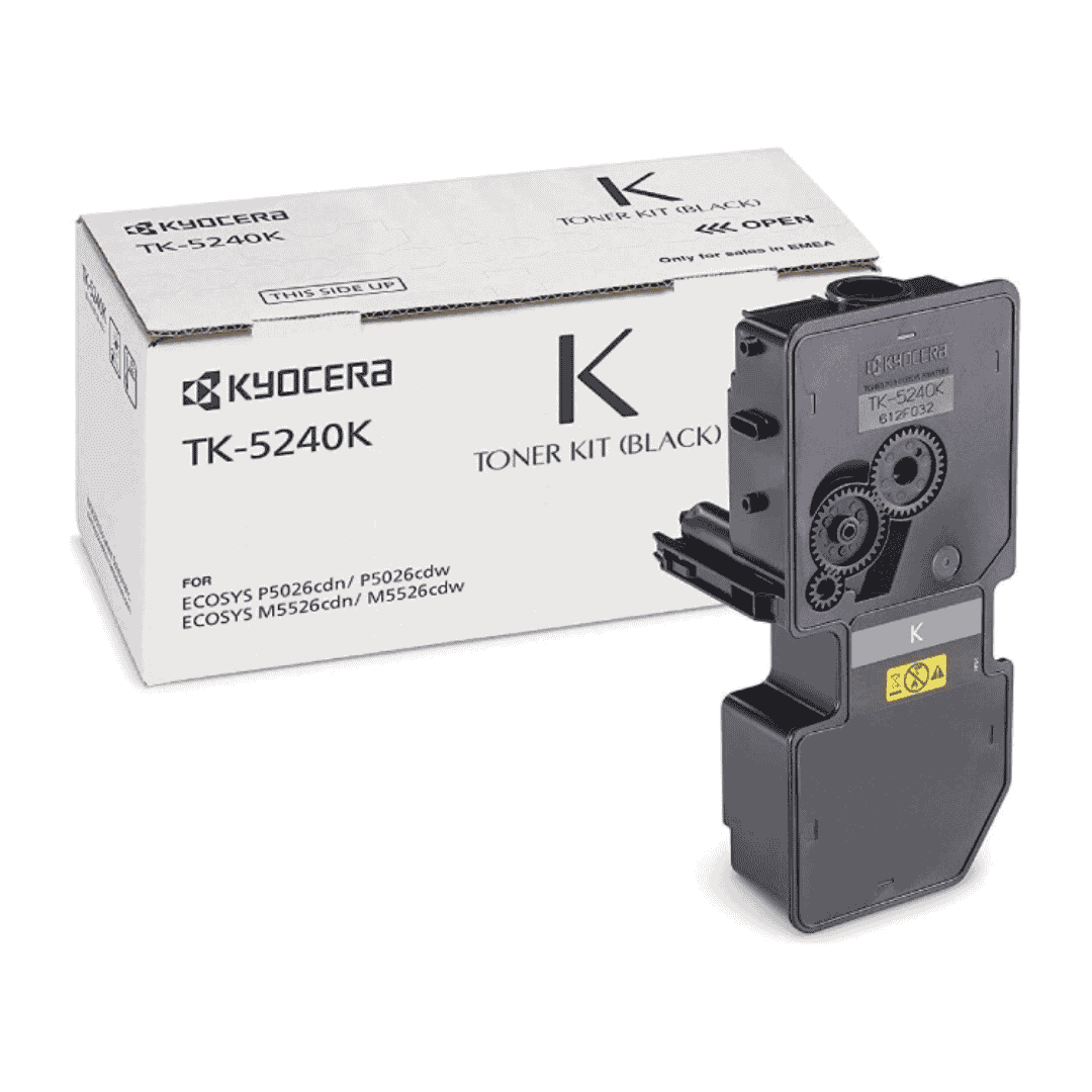 Kyocera TK‑5240K Original Black Toner Cartridge