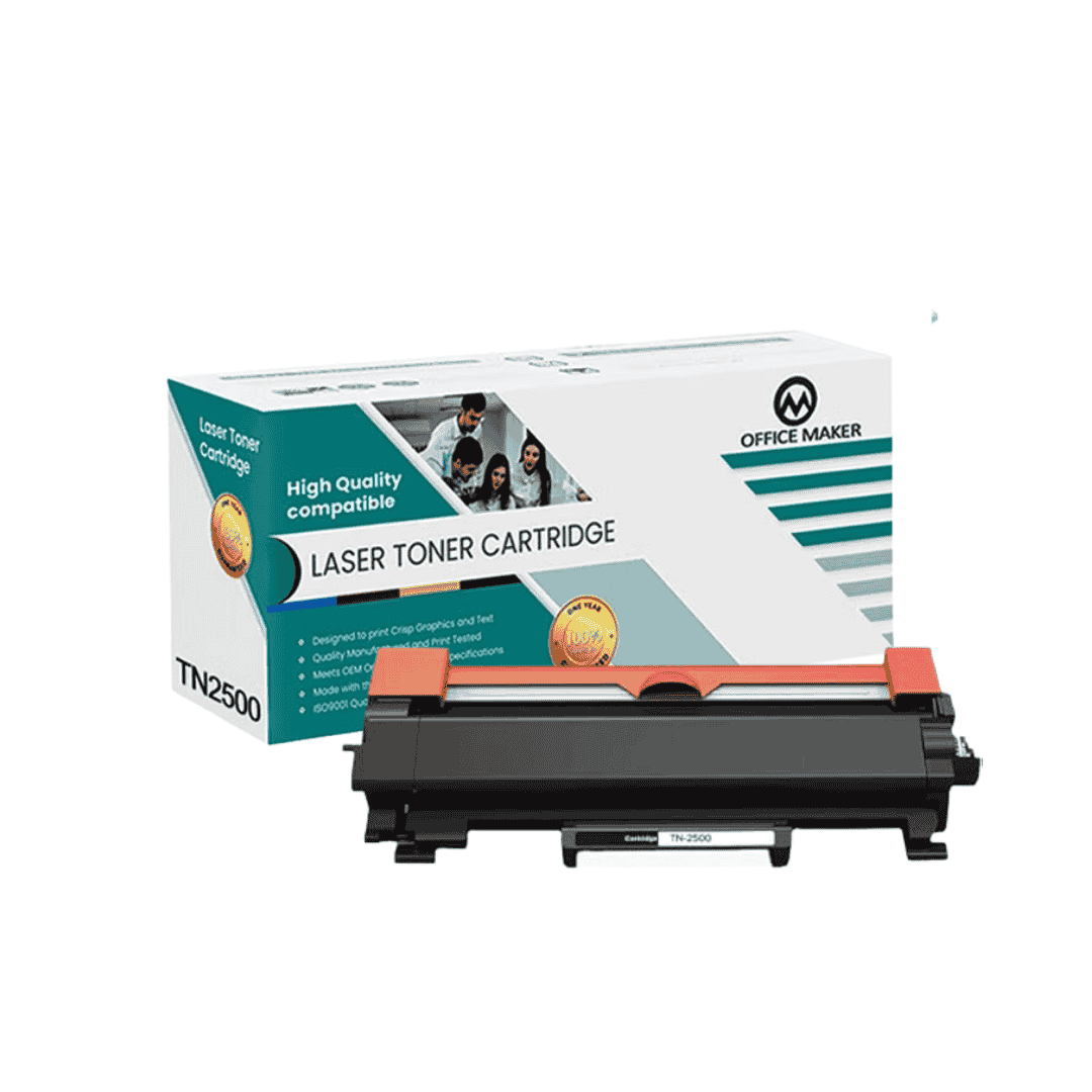 Office Maker Premium Compatible Toner for Brother TN2500 Black
