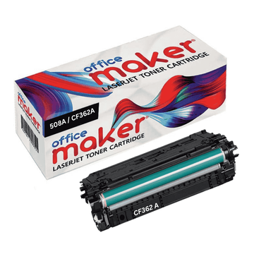 Office Maker Premium Compatible Toner for HP 508A (CF362A) Yellow