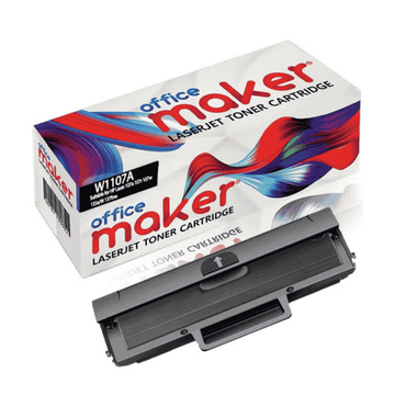 Office Maker Premium Compatible Toner for Hp 107A (W1107A) Black