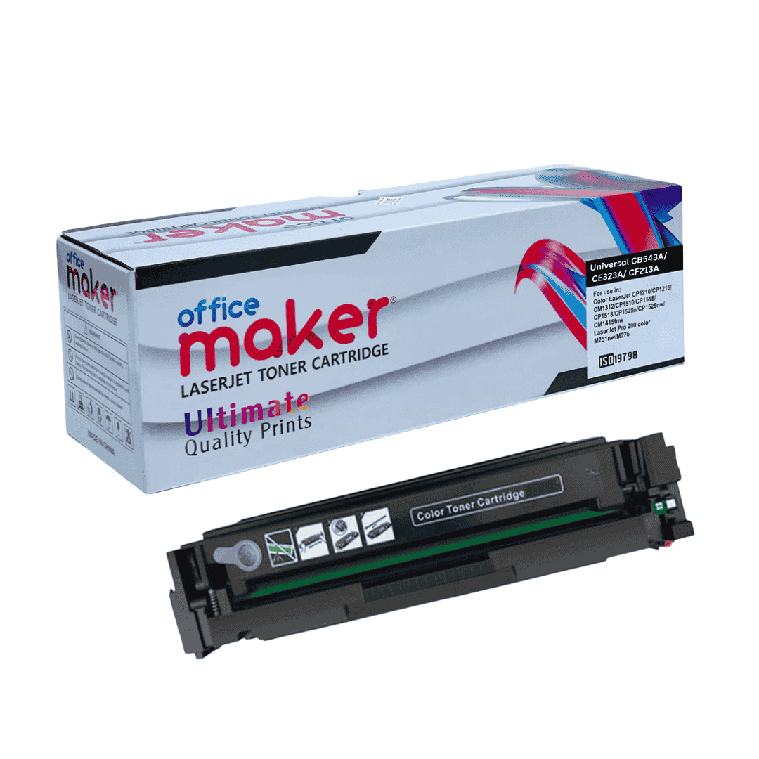 Office Maker Premium Compatible Toner for Hp 131A (CF213A) Magenta