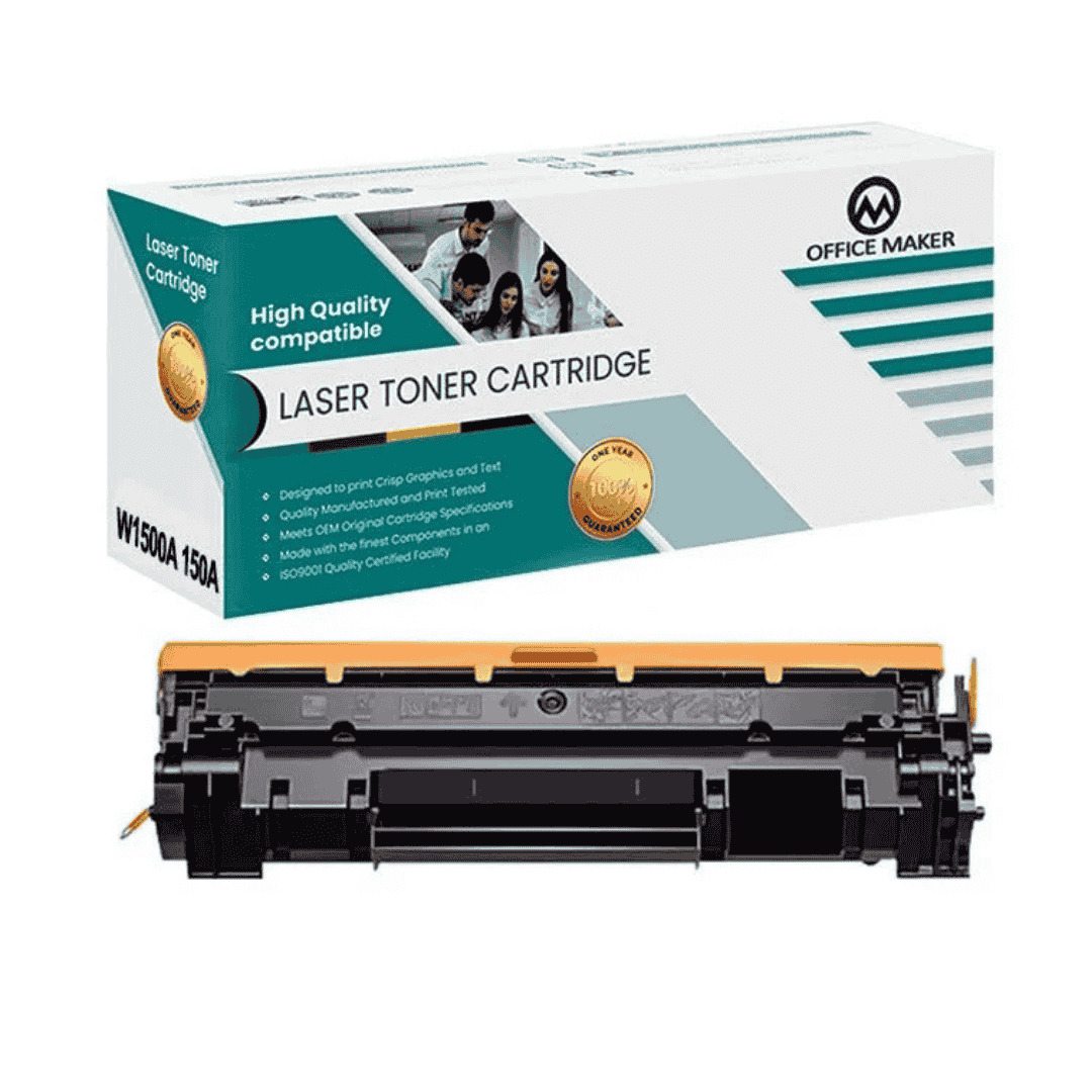 Office Maker Premium Compatible Toner for Hp 150A (W1500A) Black