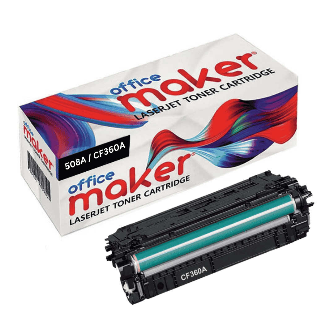 Office Maker Premium Compatible Toner for Hp 508A (CF360A) Black