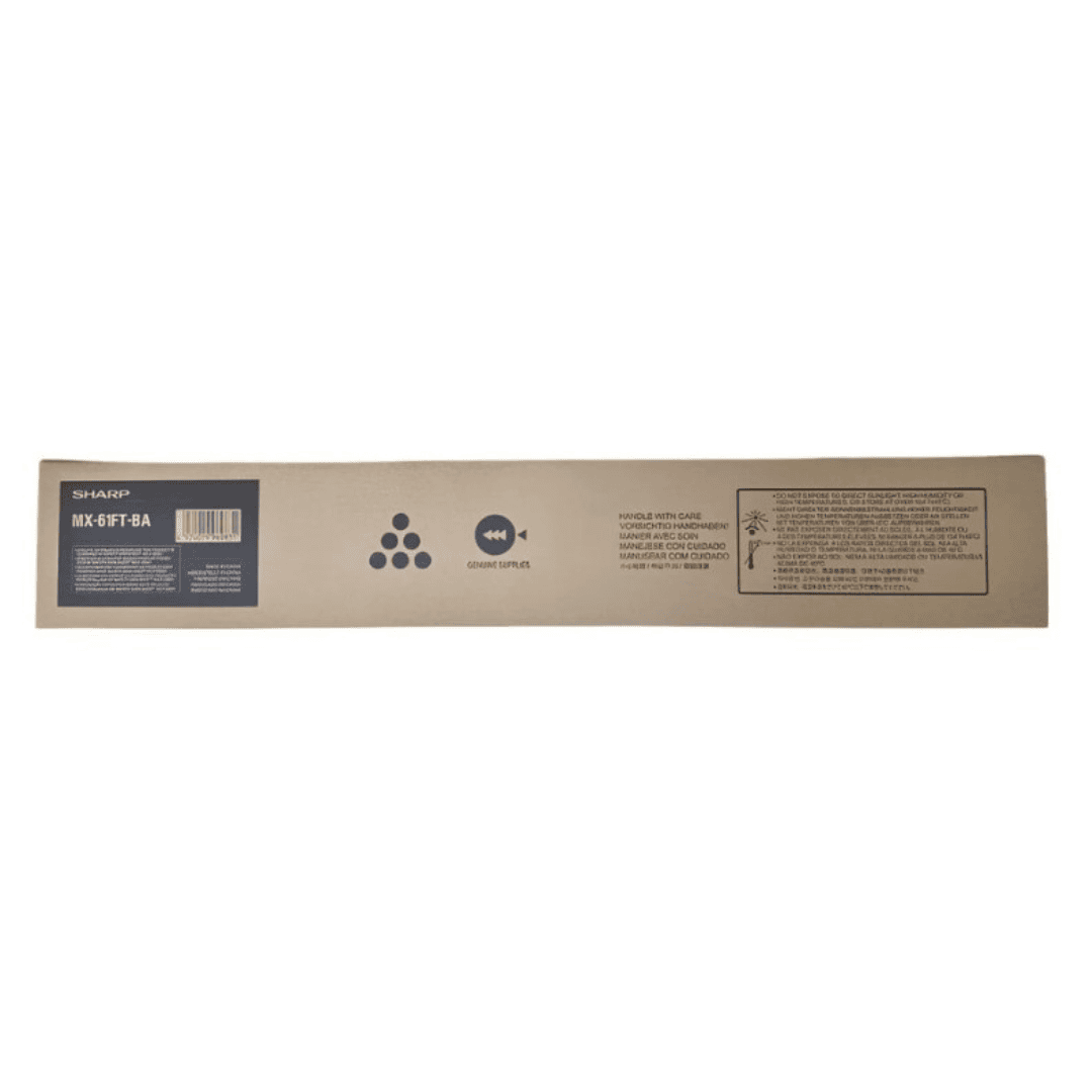 Sharp MX-61FT Black Toner Cartridge (MX-61FT-BA) – ~40,000 Pages Yield