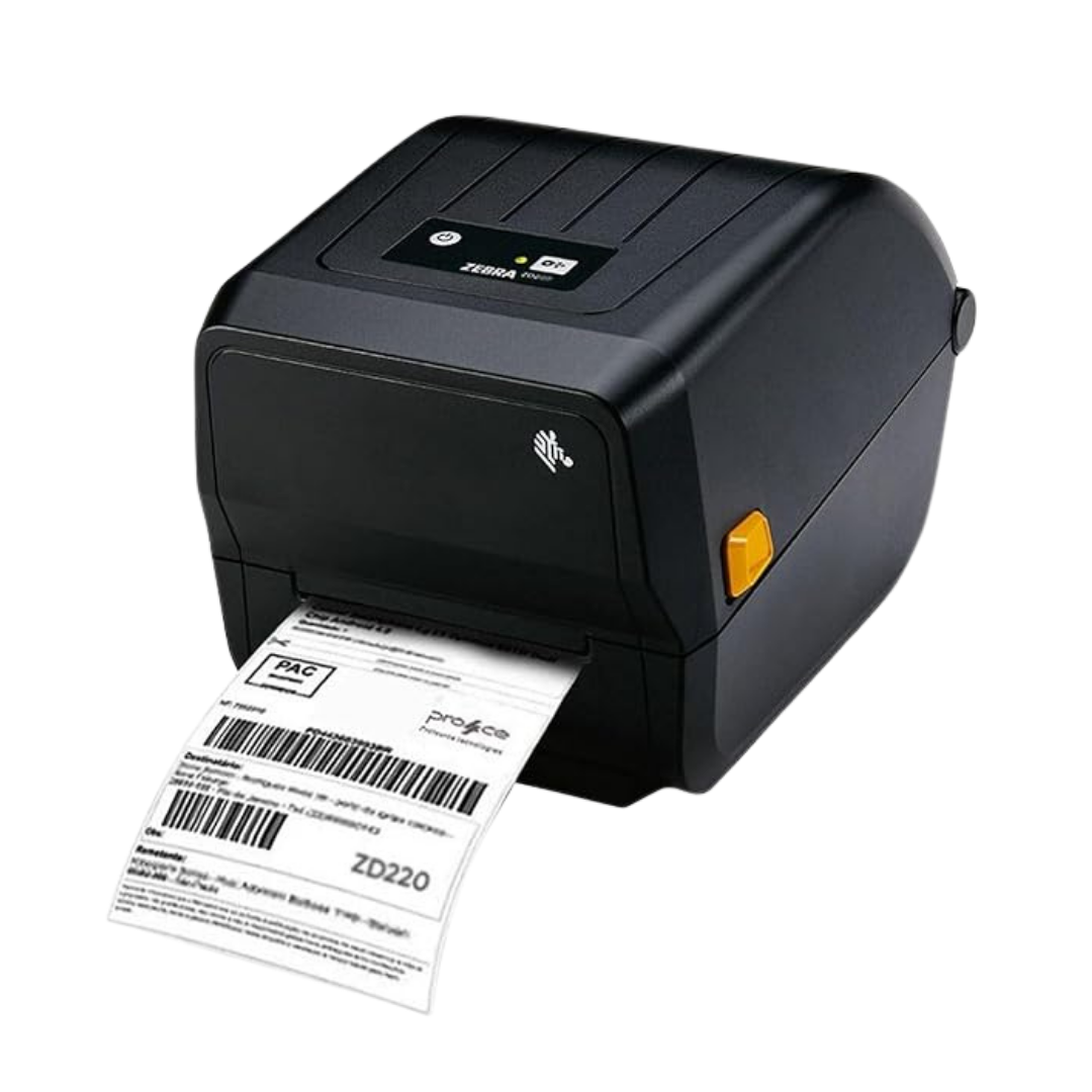 ZEBRA [ZD220T] Barcode Printer | Direct Thermal | Thermal Transfer | Resolution 203DPI | USB | Width up to 4Inch | Reliable | Quality Printing That Matches Your Budget