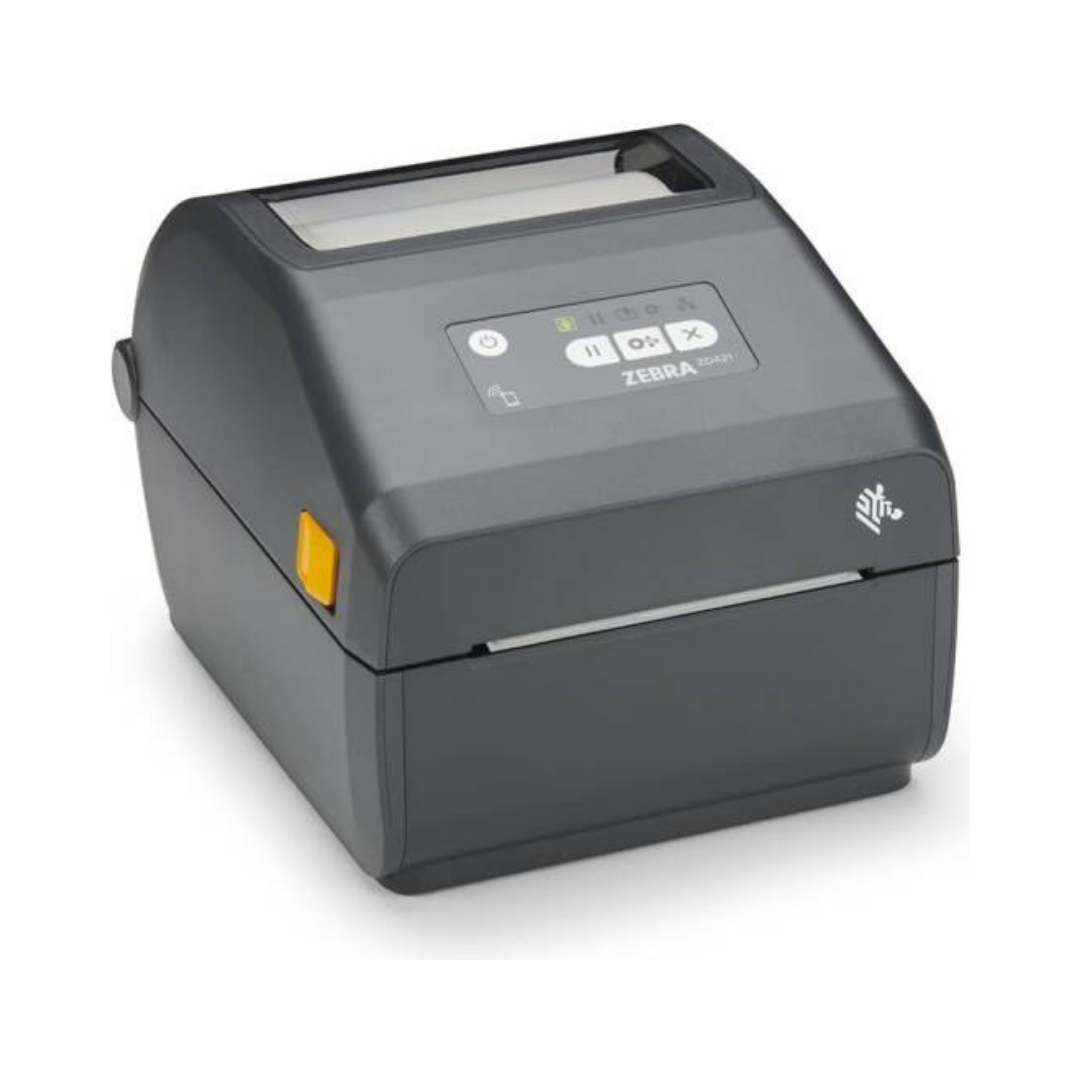 Zebra ZD421t Barcode Label Printer – 203 dpi, 152 mm/s, 4.4-Inch Media Width, USB, Bluetooth & Ethernet | ZD4A042-30EE00EZ