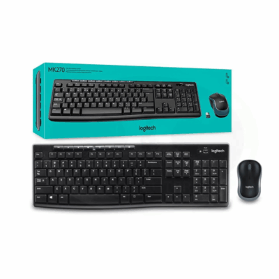 Logitech MK270 Wireless Keyboard and Mouse Combo