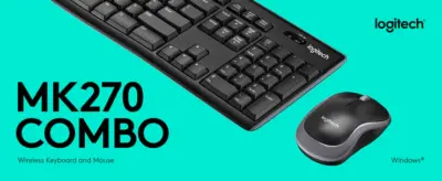 LOGITECH WIRELESS KEYBOARD WITH MOUSE MK270 - Image 4